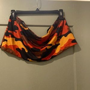 2XL Camo Tube Top